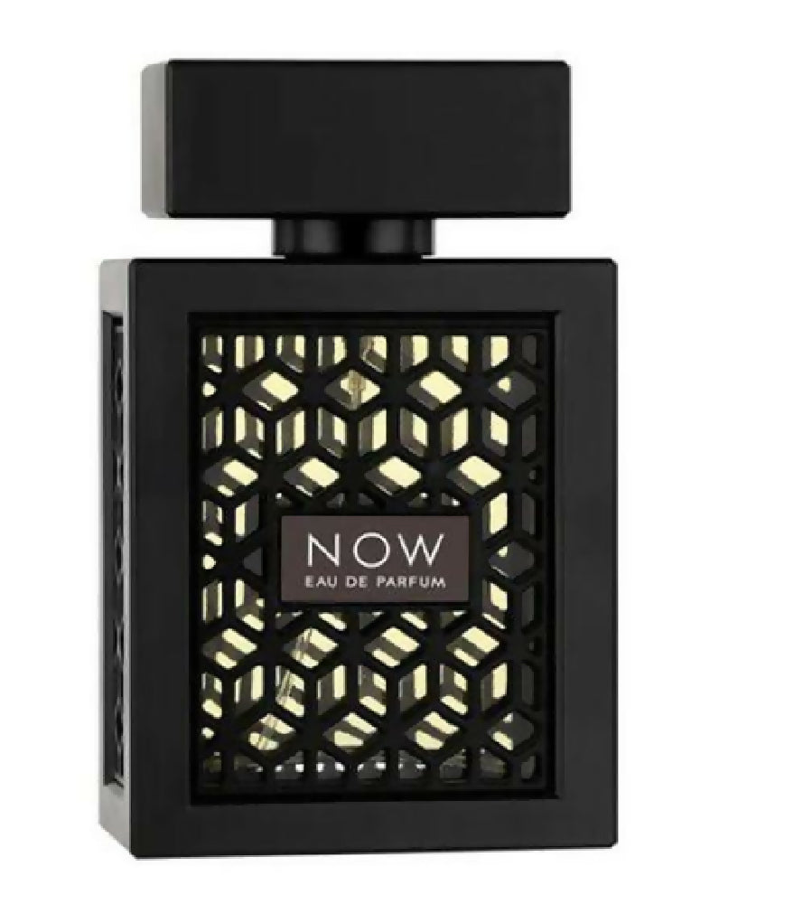Lattafa Rave Now Herren Eau de Parfum orientalisch-holziges Duft-Spray Parfüm 100ml Schwarz
