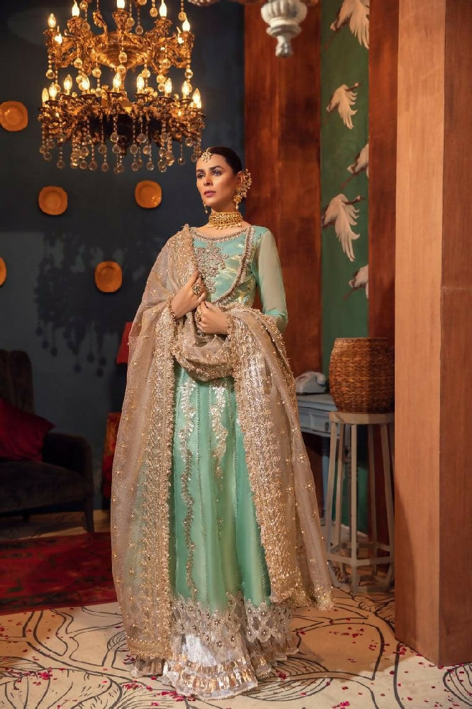 Green Sharara Suit