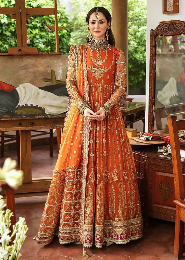 Afrozeh Orange Maxi Dress