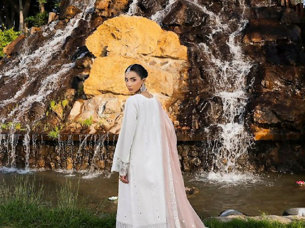 White Heera Suit