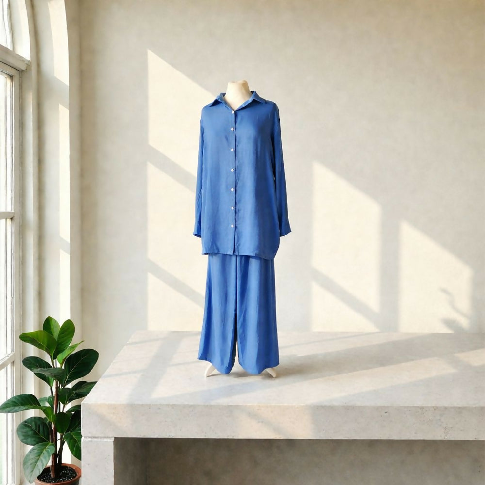 Zwei Teiler , Two Piece . Pyjama Shirt , Pajama, Shirt