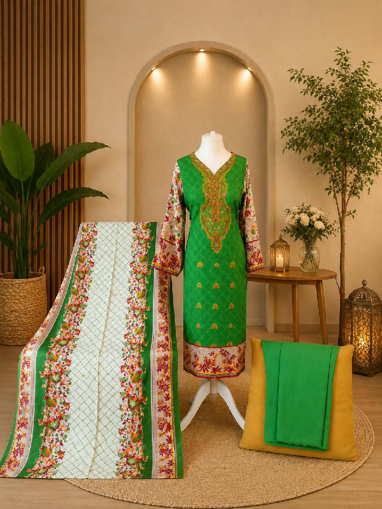 Lilan Shalwar Qameez Dopatta