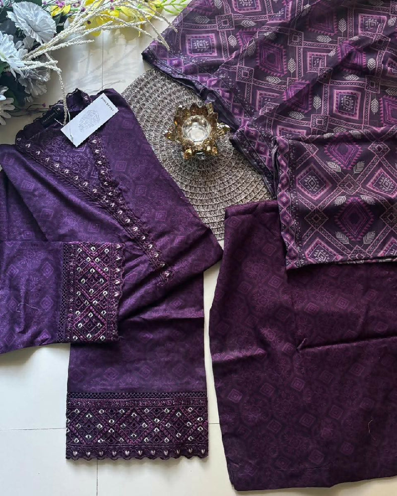 Pakistanische Dress Sadabahar Original