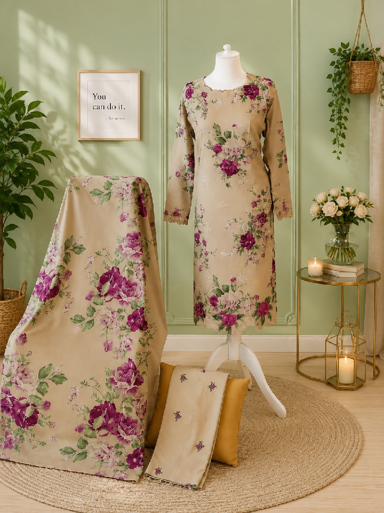Pure Cotton Three piece Trauser Suit