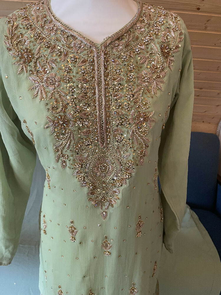 Shifon Fency Suit Tilla Work